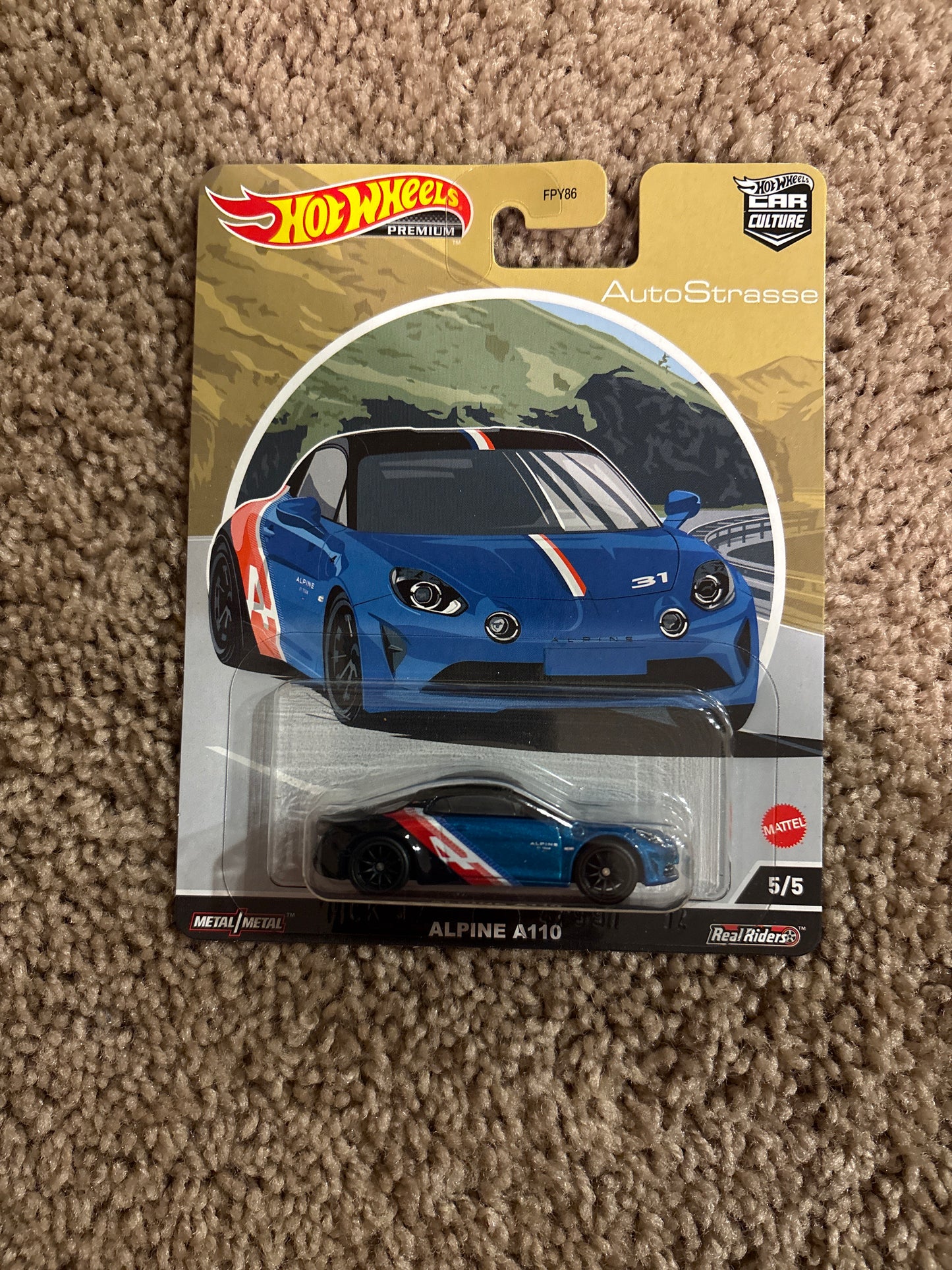 Hot Wheels AutoStrasse Alpine A110