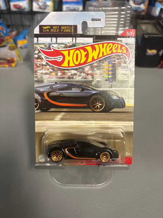 Hot Wheels Bugatti Veyron 16.4 1/4 Mile Finals
