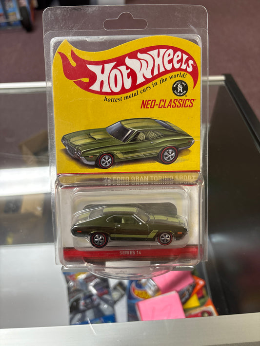 Hot Wheels Neo Classics Series ‘72 Ford Gran Torino Sport #1139/05000
