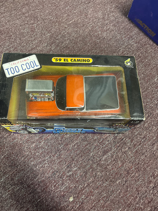 Muscle Machines 1/18 Scale '59 El Camino Orange