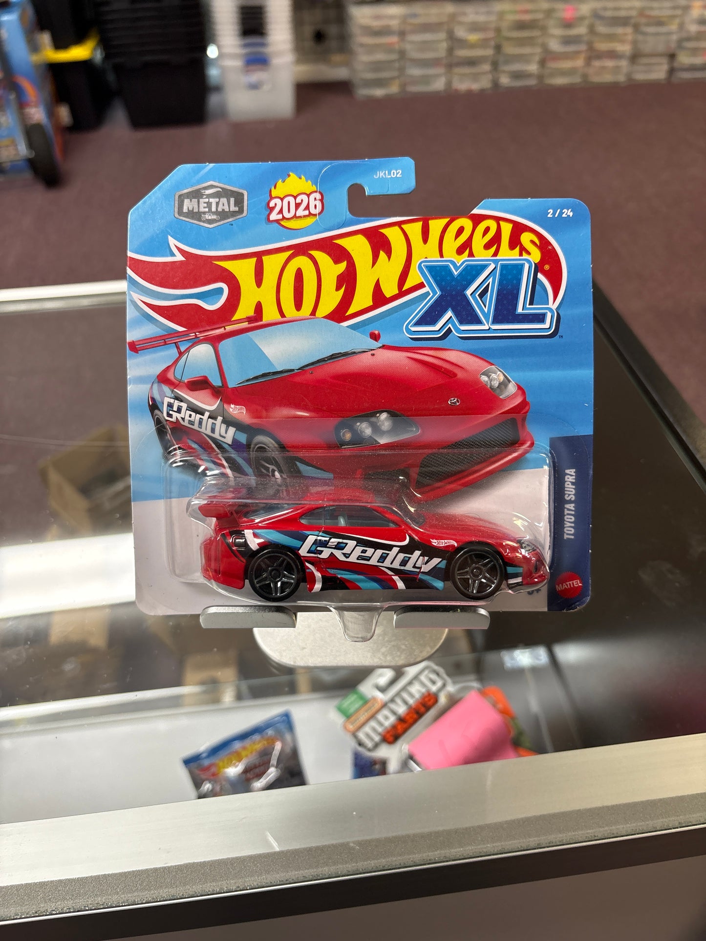 Hot Wheels XL Toyota Supra DAMAGED