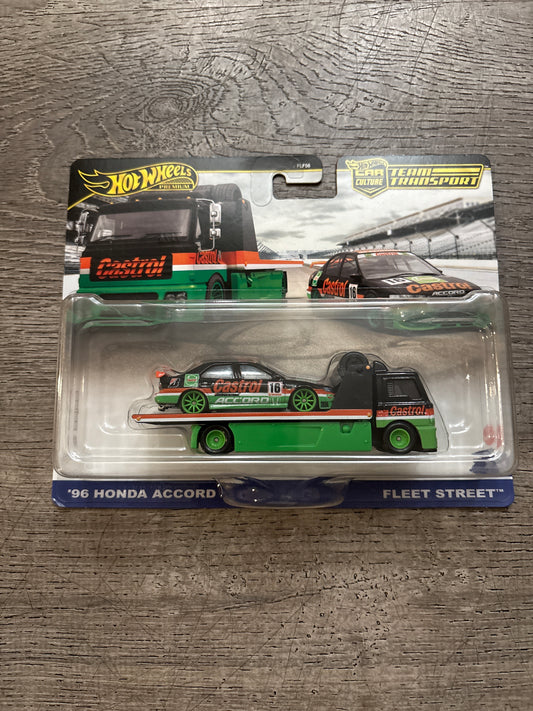 Hot Wheels Team Transport #65 ‘96 Honda Accord Fleet Street