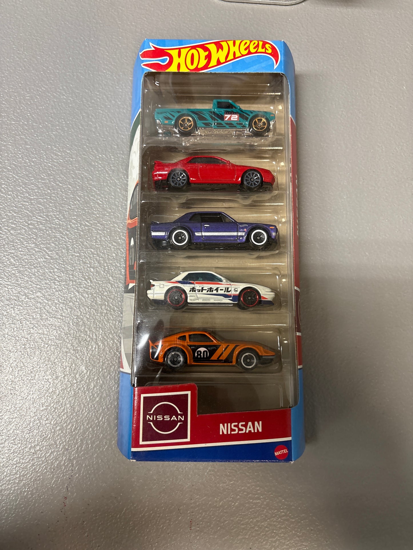 Hot wheels Nissan 5 Pack