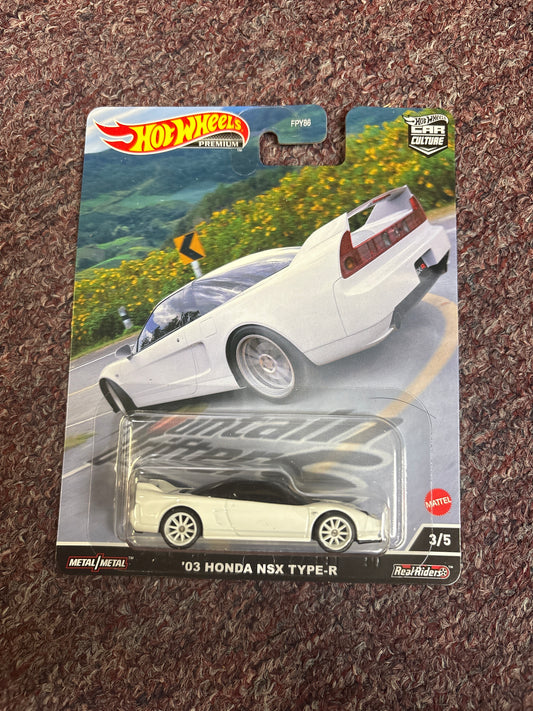 Hot Wheels 2022 Car Culture "Mountain Drifters" '03 Honda NSX Type R