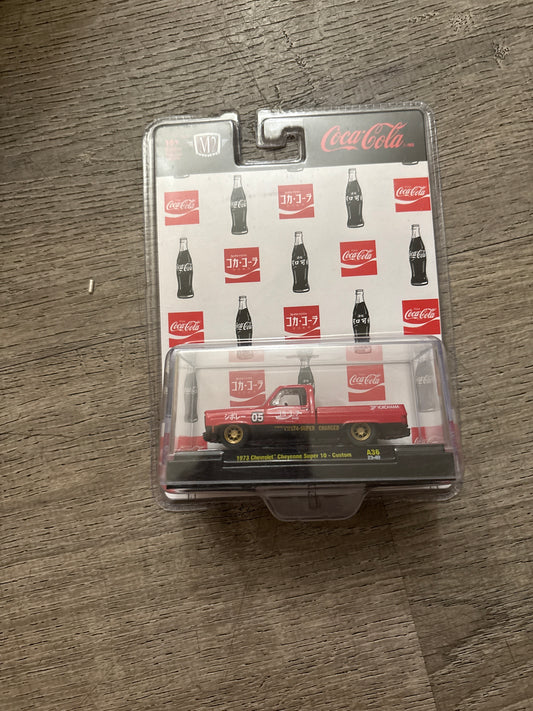 2024 M2 Machines 1973 Chevrolet Cheyenne Super 10 Custom COCA-COLA A36