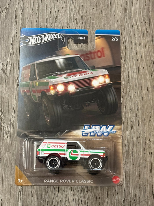 Hotwheels Speed Graphics Range Rover Classic