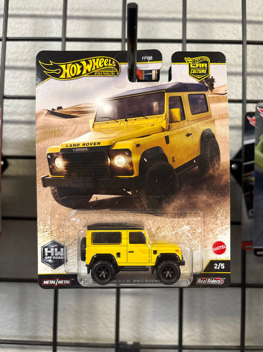 Hot Wheels Off Road Land Rover Defender 90