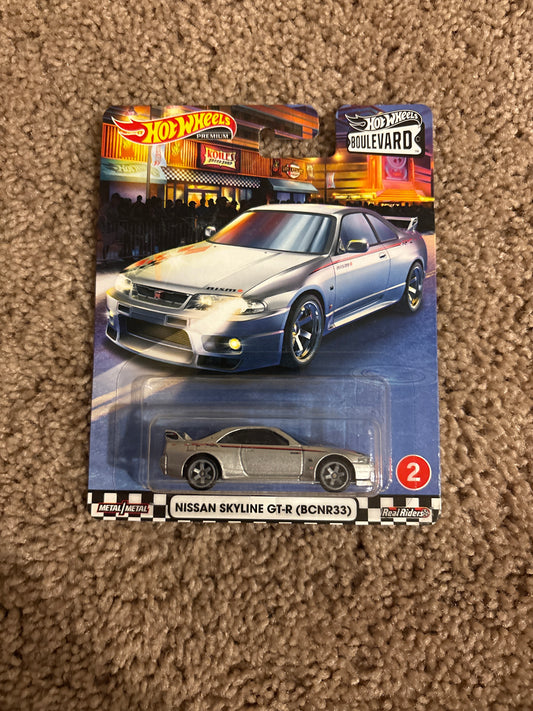 Hot Wheels Boulevard Nissan Skyline GT-R BCNR33 JDM #2