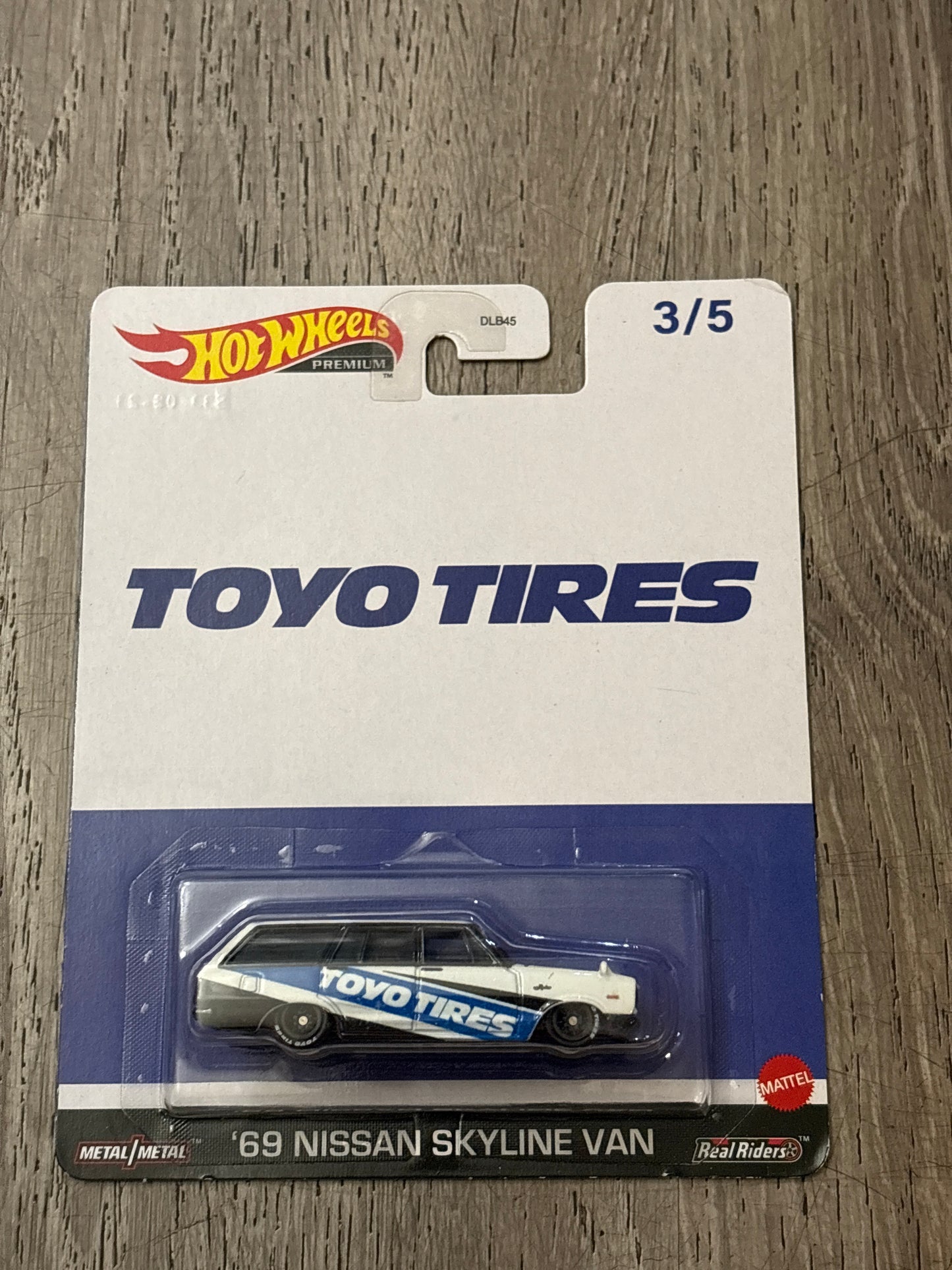 2023 Hot Wheels TOYO TIRES '69 NISSAN SKYLINE VAN 3/5 POP CULTURE Premium