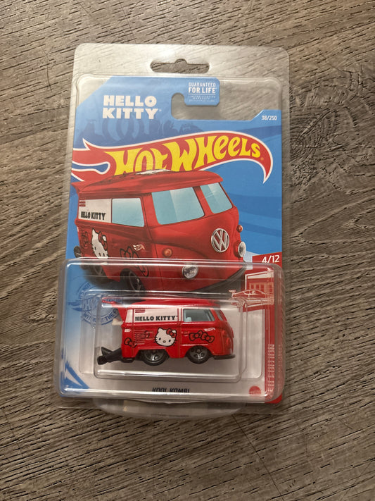 Hot Wheels Hello Kitty Kool Kombi 2020 Red Edition