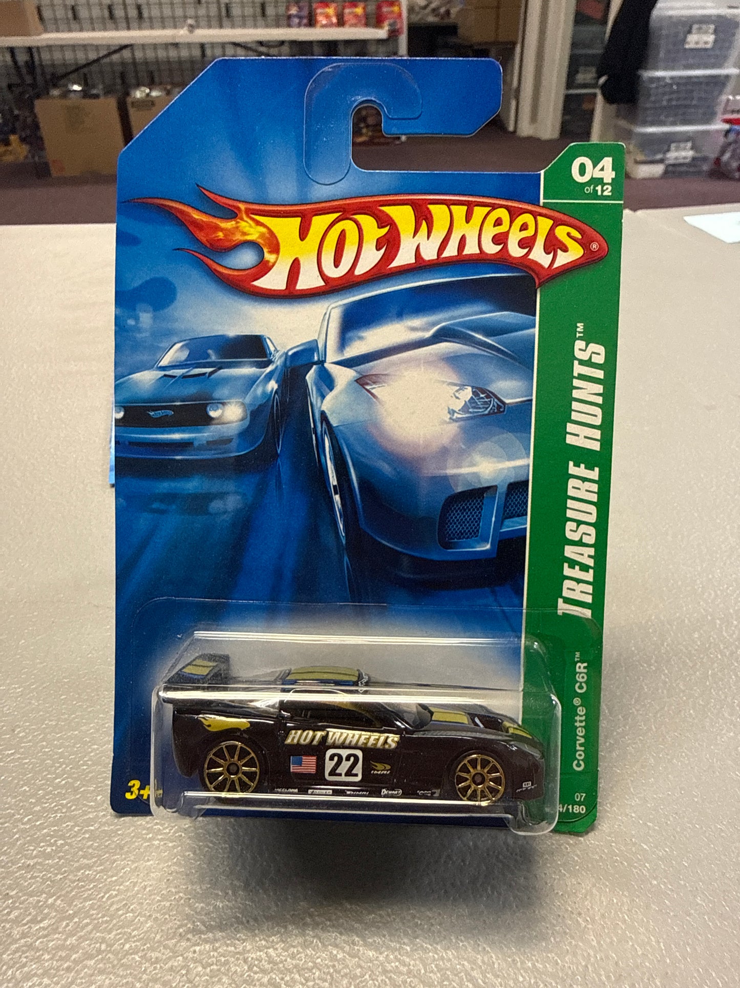 Hot Wheels Treasure Hunt Corvette C6R