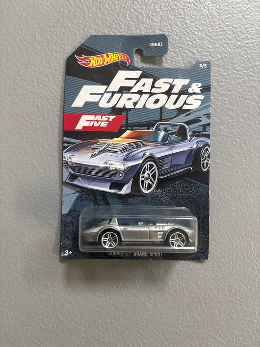 Hot Wheels Fast & Furious Corvette Grand Sport SOFT CORNER