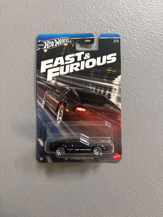 Hot Wheels Fast & Furious De Tomaso Pantera