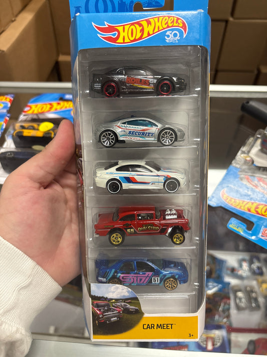 Hot Wheels 5 Pack Car Meet
