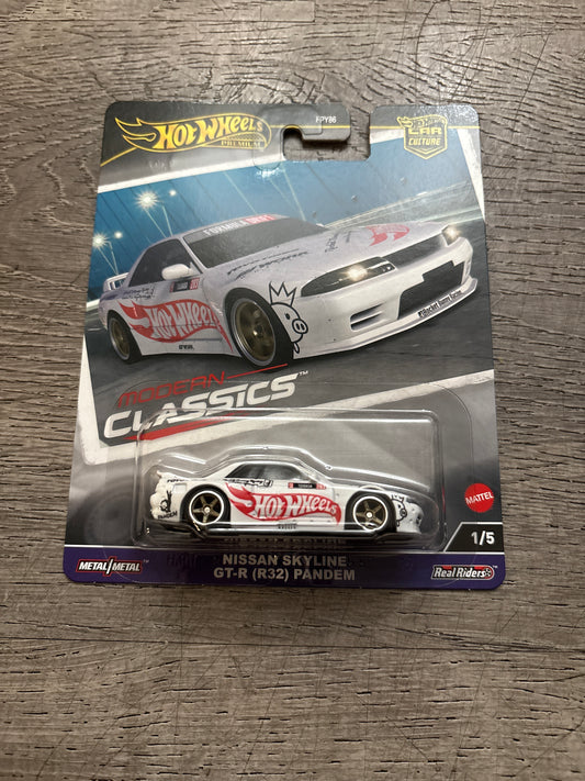 2024 Hot Wheels Modern Classics  Nissan Skyline GT-R ( R32 ) Pandem Real Riders