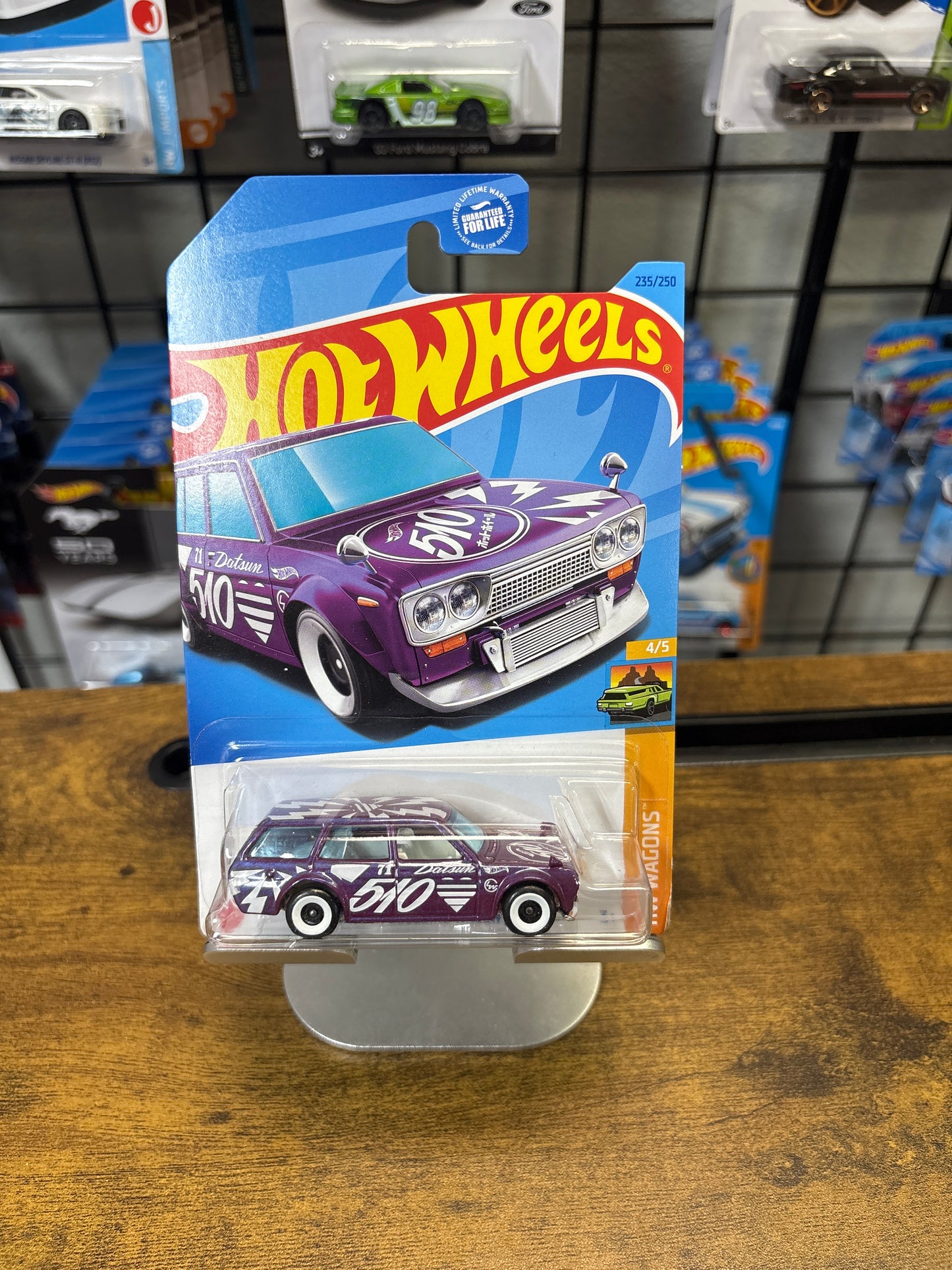 Hot Wheels Datsun Bluebird wagon 510 Soft Corner