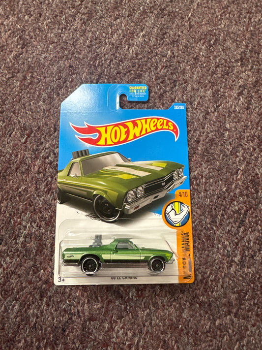 Hot Wheels - '68 El Camino (Metalflake Green)
