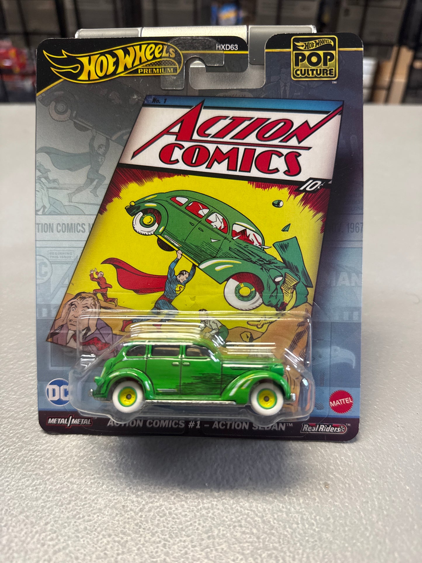 Hot Wheels Action Comics Action Sedan