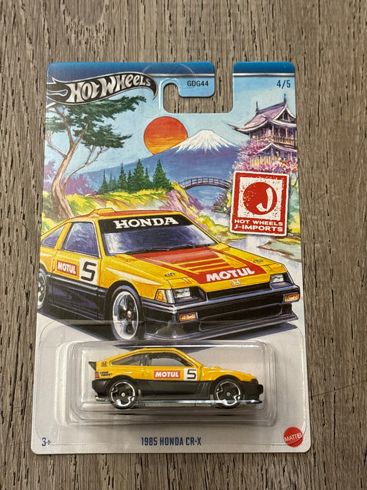 Hotwheels J-Imports 1985 Honda CR-X