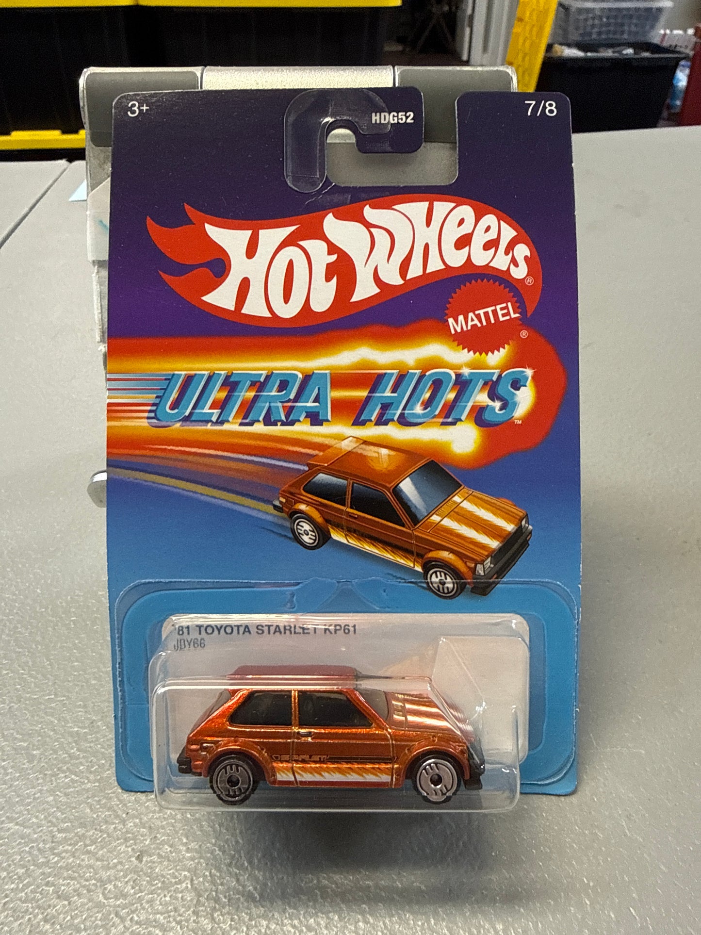 Hot Wheels Ultra Hots ‘81 Toyota Starlet KP61