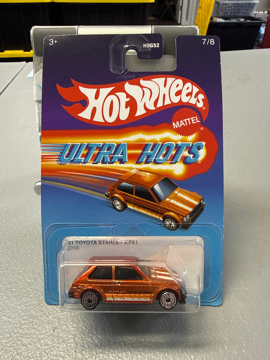 Hot Wheels Ultra Hots ‘81 Toyota Starlet KP61