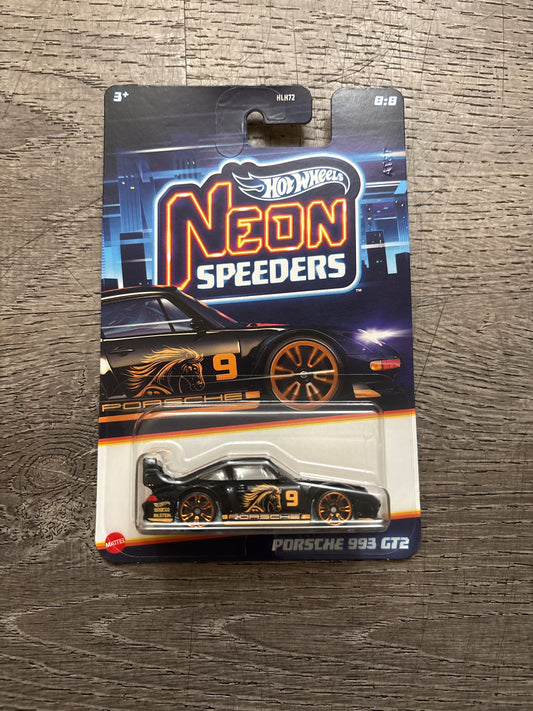 2025 Hot Wheels NEON SPEEDERS PORSCHE 993 GT2