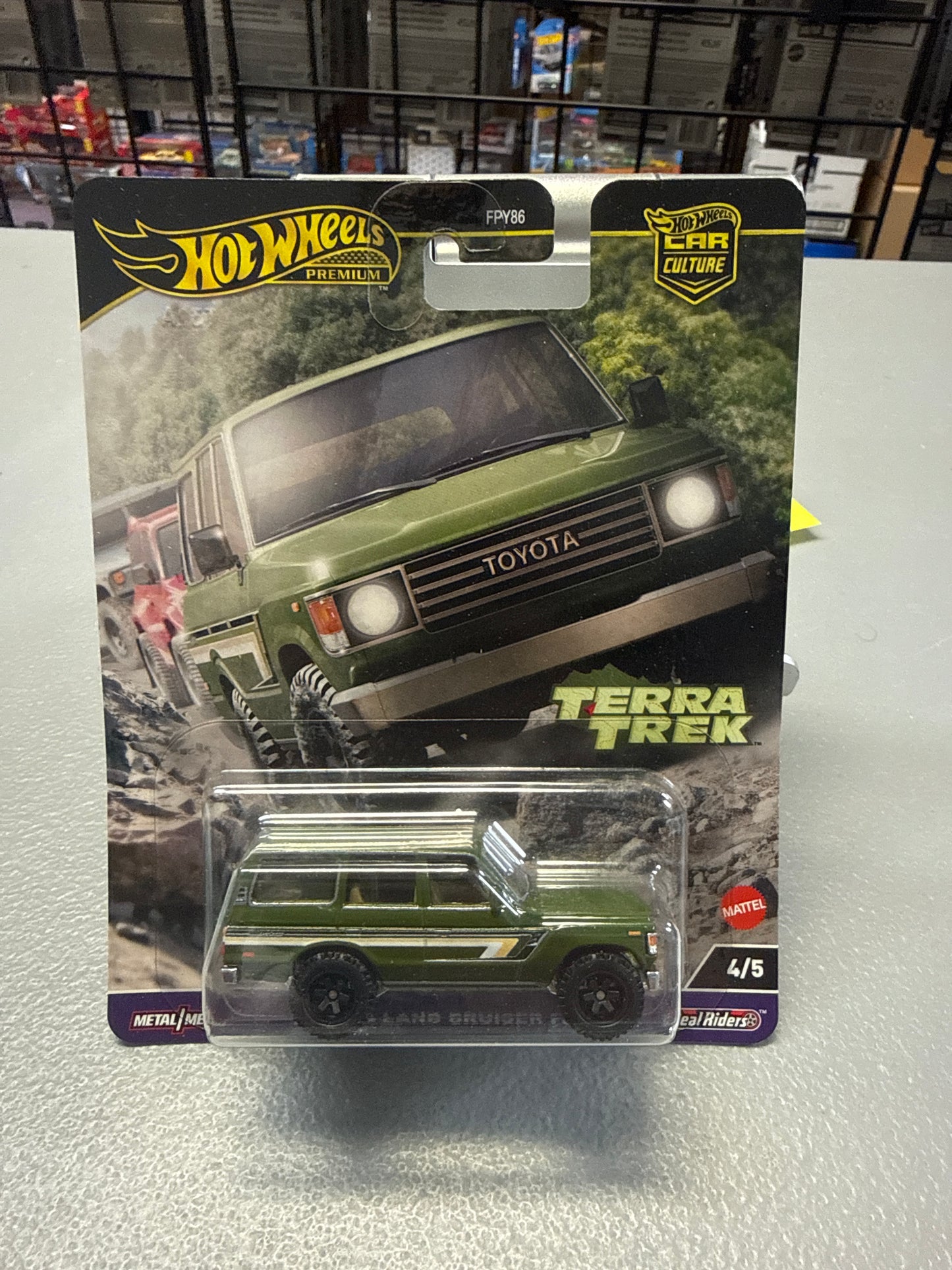 Hot Wheels Terra Trek Toyota Land Cruiser FJ60