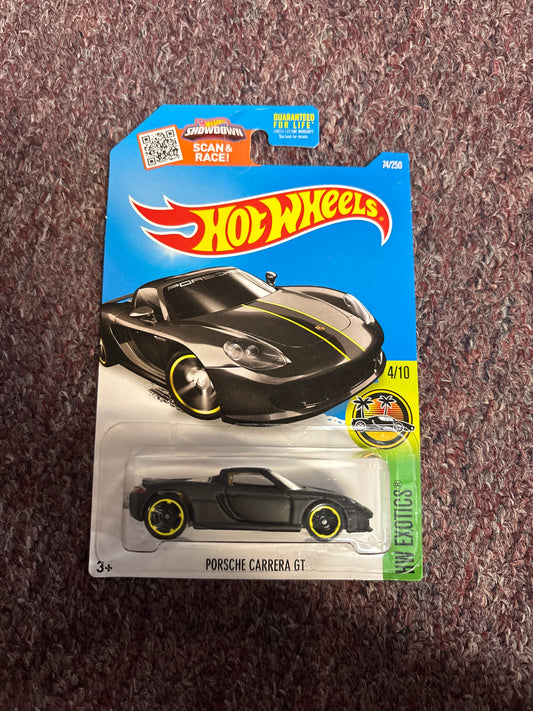 Hotwheels Porsche carrera gt