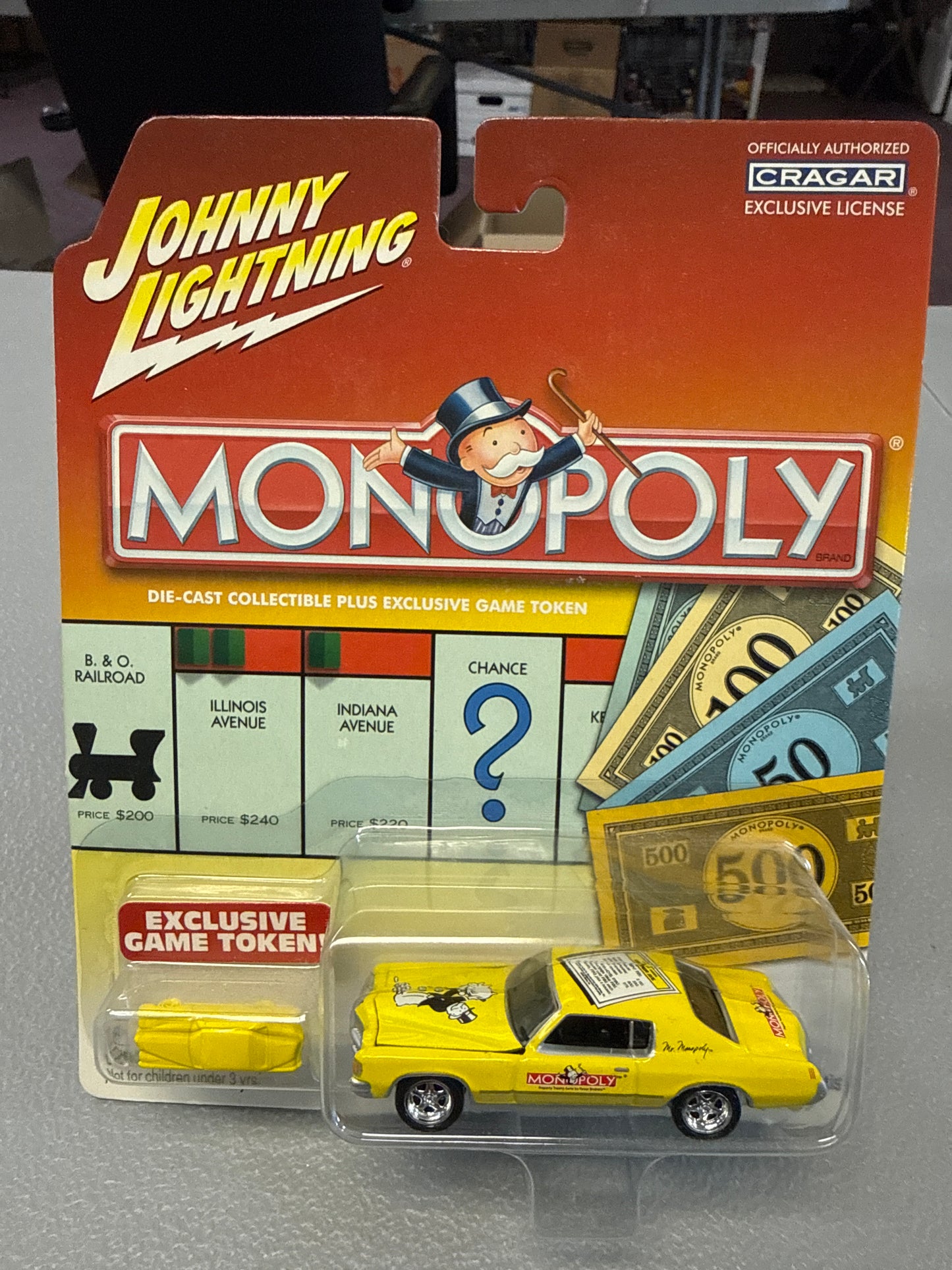 Johnny Lightning Monopoly ‘71 Pontiac Grand Prix