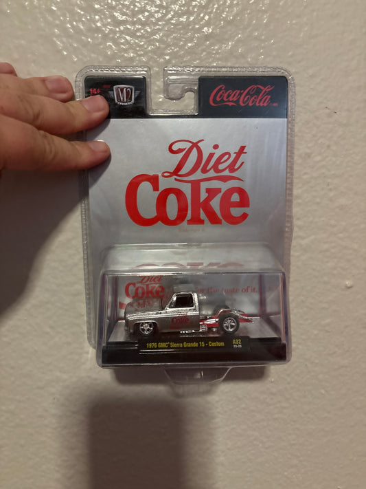 M2 MACHINES  1976 GMC Sierra Grande 15 Custom Bed Less Diet Coke.