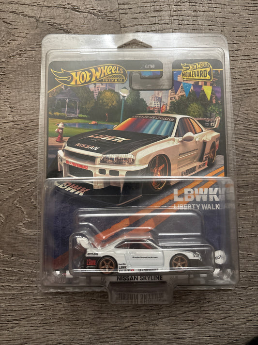 Hot Wheels 2024 Un-Numbered Boulevard LB-ER34 Super Silhouette Nissan Skyline