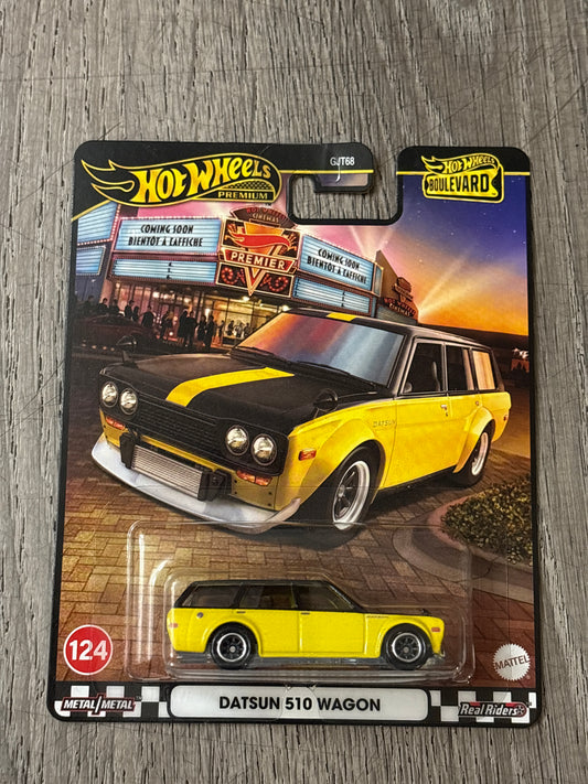 2025 Hot Wheels Premium Boulevard Datsun 510 Wagon # 124