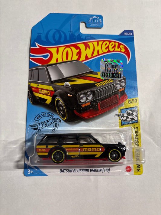 Hot Wheels Datsun Bluebird Wagon 8/10 HW Speed Graphics 146/250