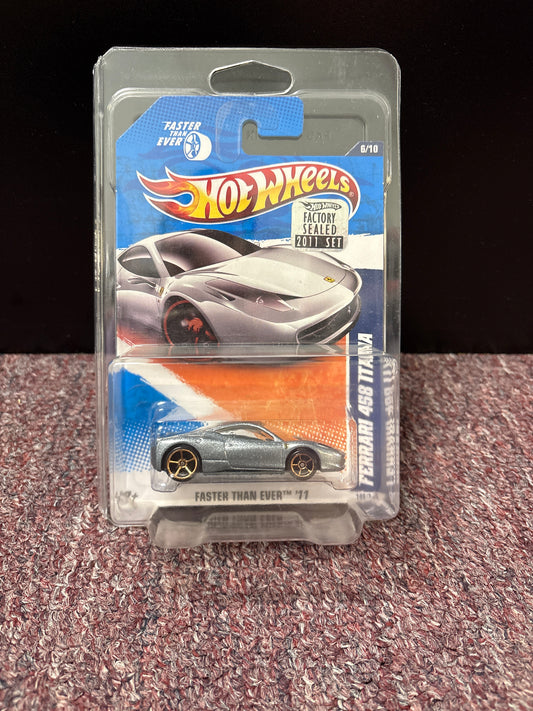 Hot wheels 2011 FTE Ferrari 458 Italia