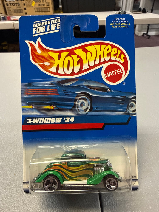 Hot Wheels 3-Window ‘34