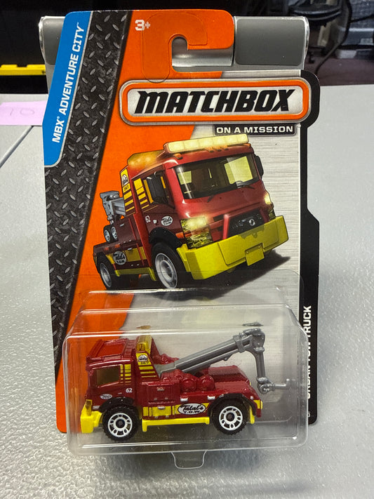 Matchbox Adventure City Urban Tow Truck