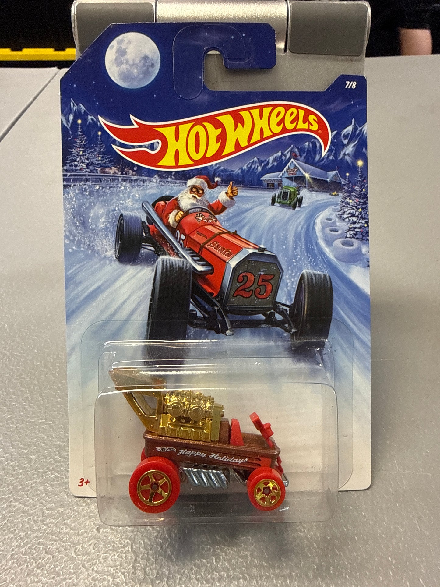 Hot Wheels Holiday Hot Rods Draggin’ Wagon