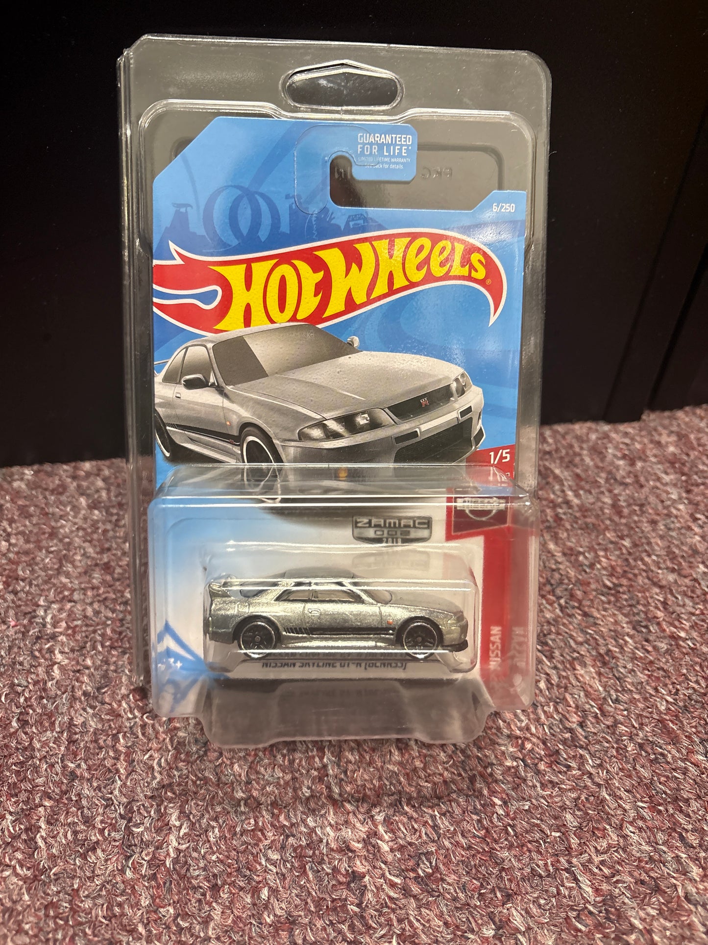 2019 Hot Wheels Zamac Nissan Skyline GT-R (BCNR33) 6/250