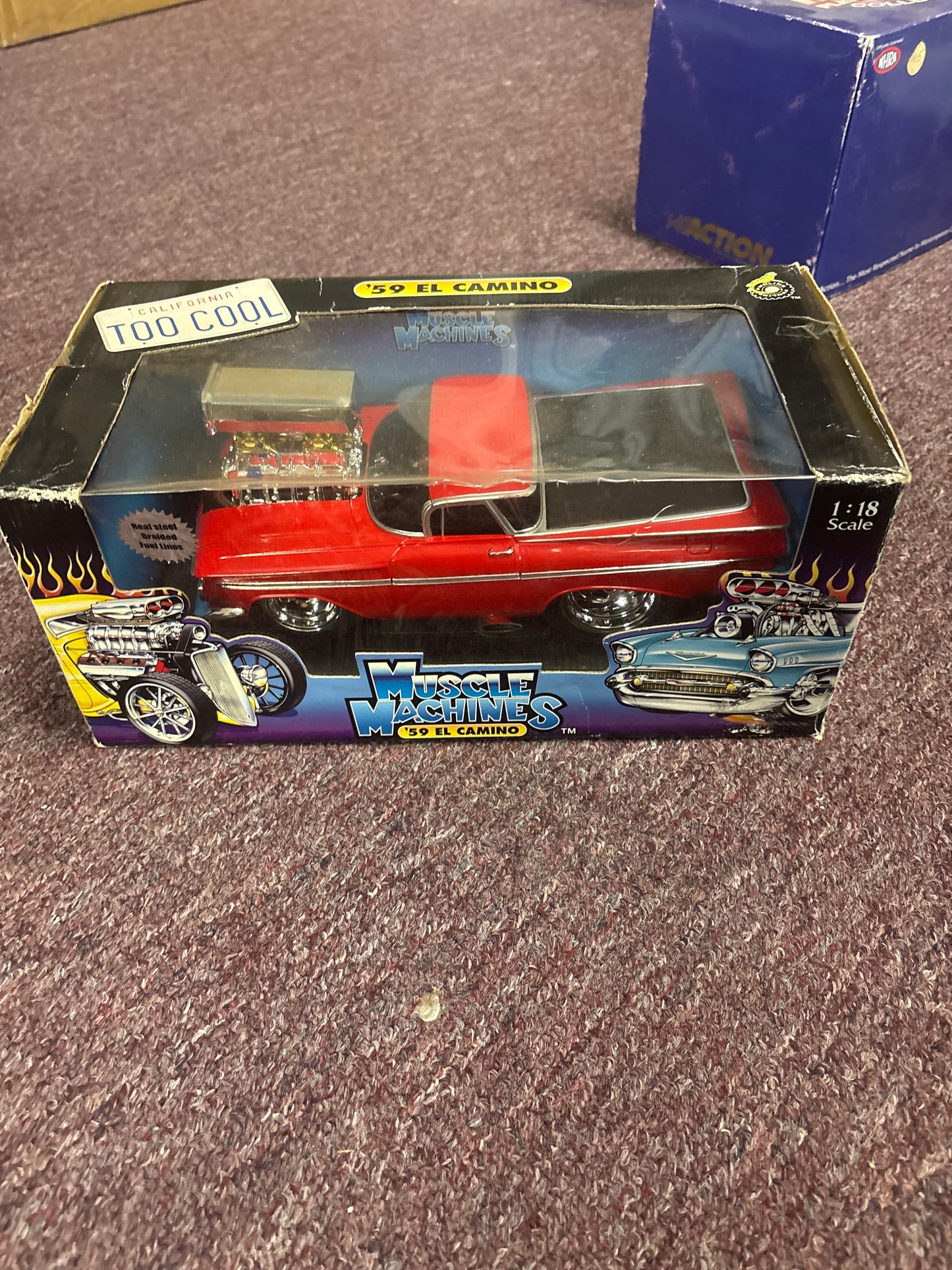 1:18 Scale Muscle Machines "1959 El Camino" Red