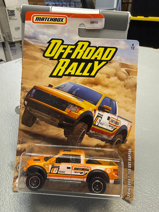 Matchbox Off Road Rally 2010 Ford F-150 SVT Raptor
