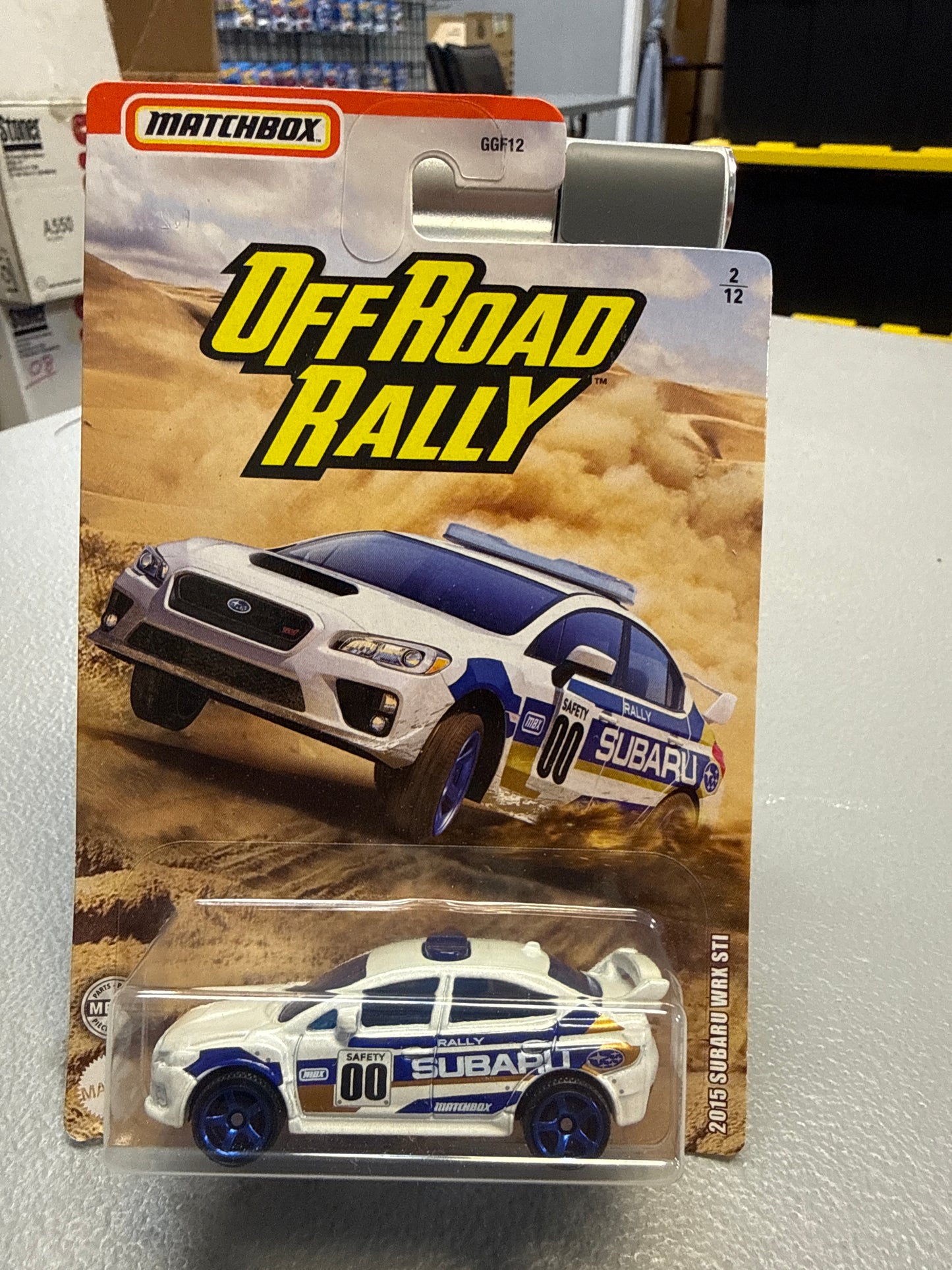Matchbox Off Road Rally 2015 Subaru WRX STI