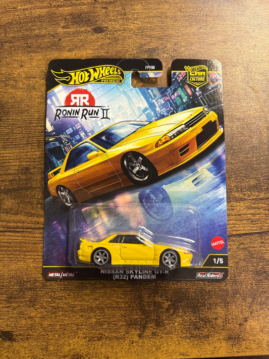 Hot Wheels Ronin Run 2 Nissan Skyline GT-R Pandem R32