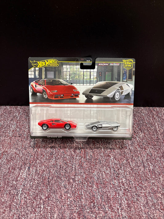 Hot Wheels 2025 Car Culture 2 pack Lamborghini Countach & Lancia Stratos