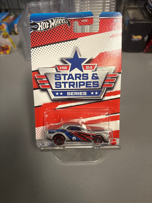 Hot Wheels Stars & Stripes 2018 Dodge Challenger SRT Demon