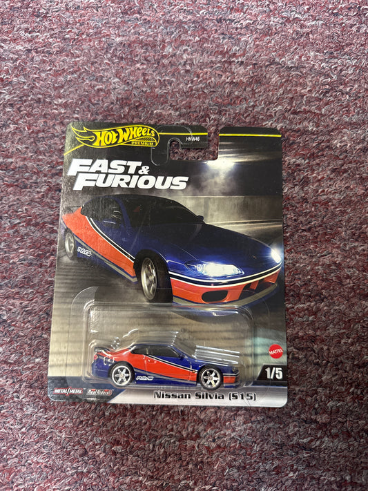 2024 Hot Wheels Fast N Furious NISSAN SILVIA S15