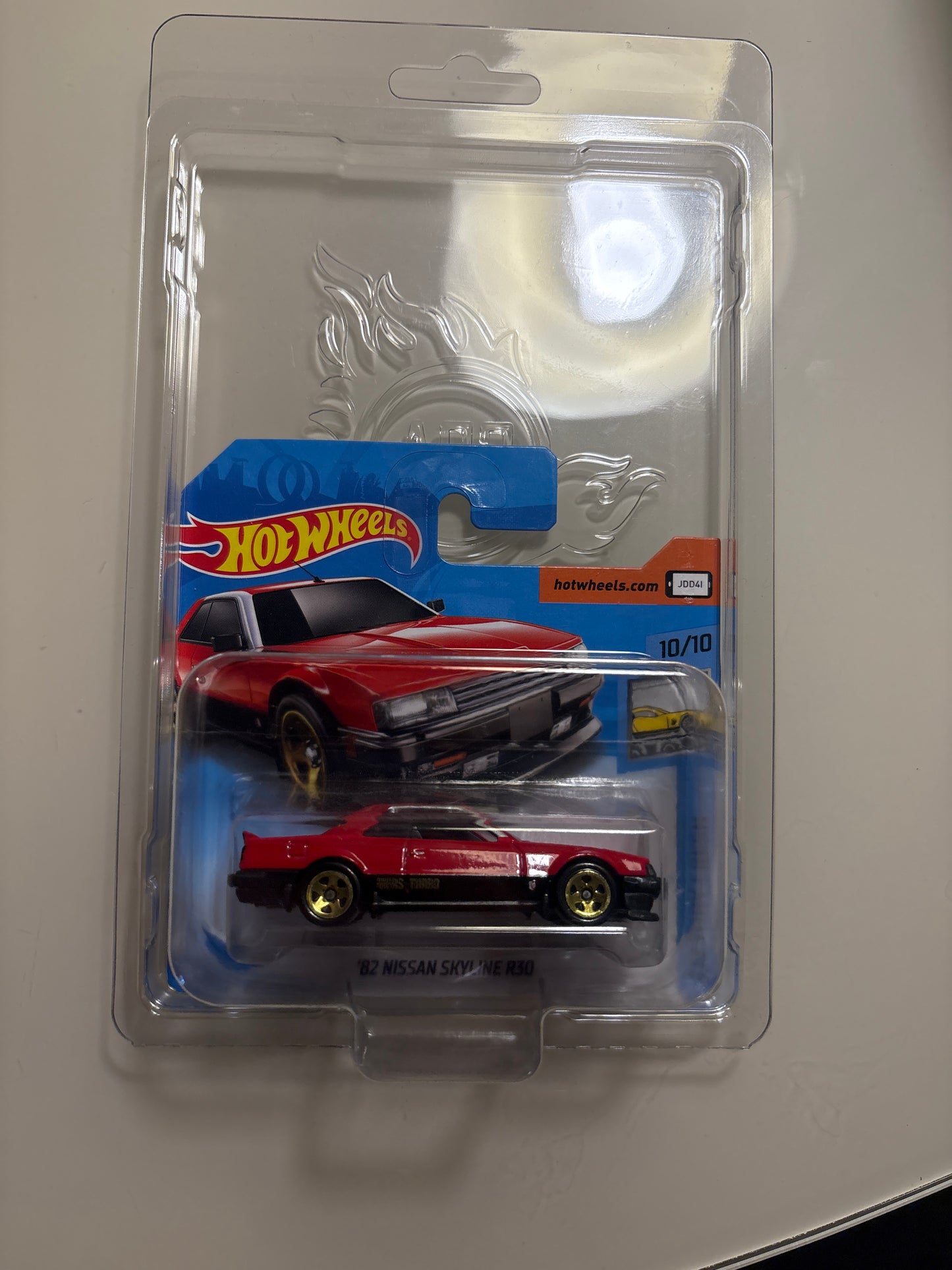 Hot Wheels Short Card 82  Nissan Skyline R30
