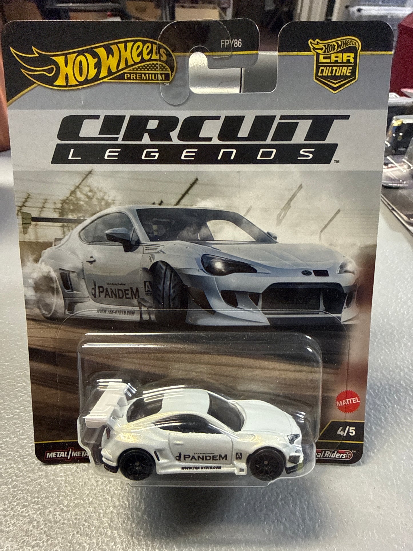 Hot Wheels Circuit Legends Pandem Subaru BRZ