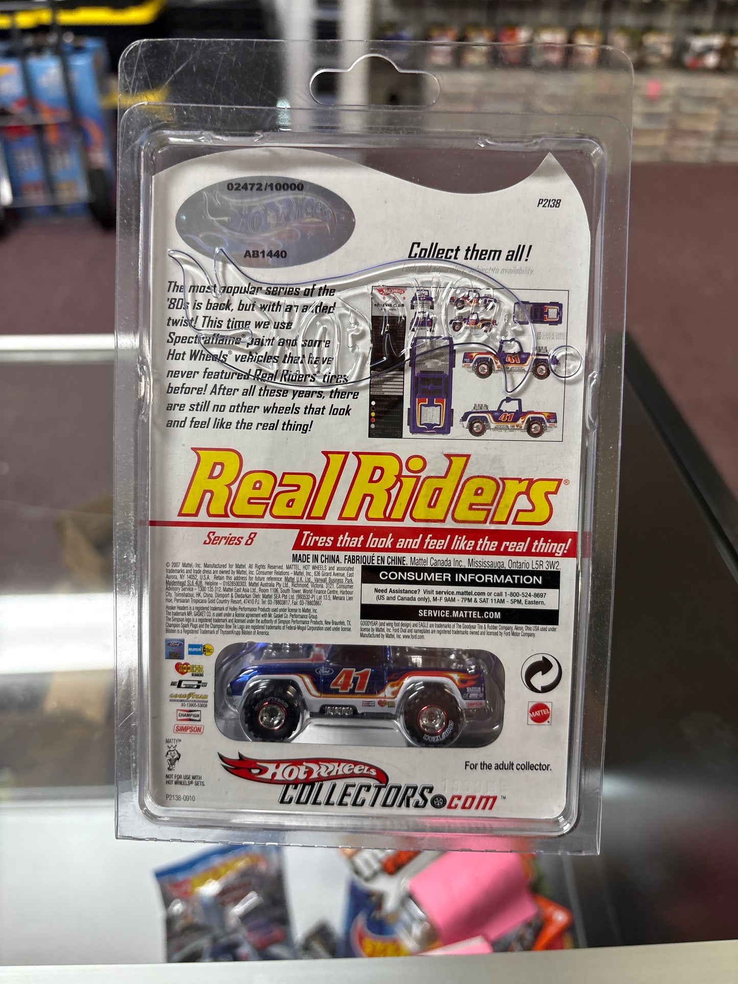2007 Hot Wheels RLC Real Riders Baja Bruiser 2472/10000  Desert Racer New