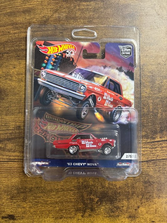 Hot Wheels Dragon Strip Demons 63 Chevy Nova