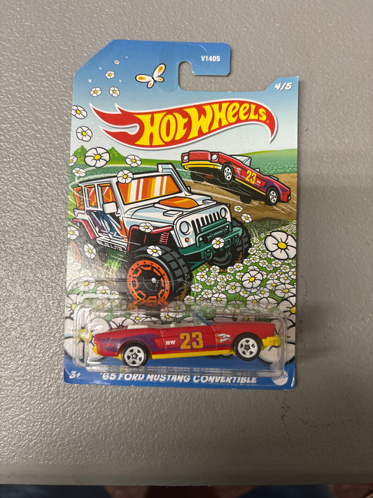 Hot Wheels Easter 65 Ford Mustang Convertible